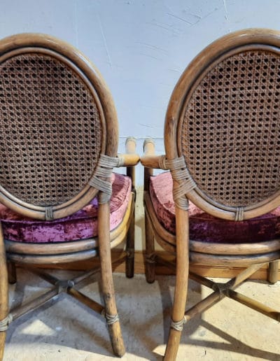 brocante marc doumenc saint girons fauteuils en bambou