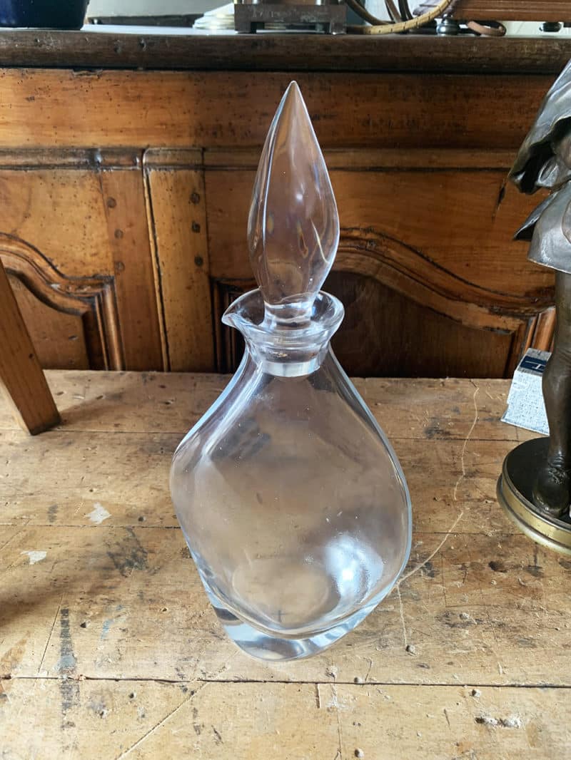 Carafe Lalique signée Lalique Cristal